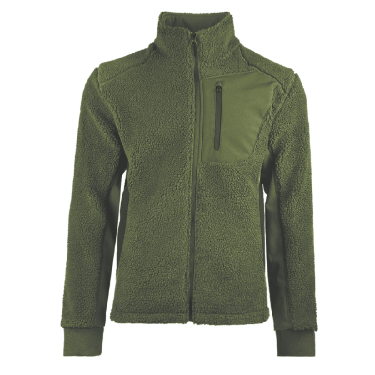 Veste polaire Sherpa Mil-Tec Bearforce avec inserts softshell latéraux
