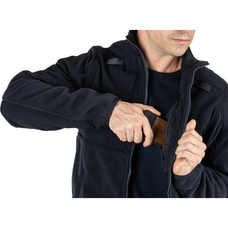 Veste polaire Tactical Fleece 2.0 5.11 Tactical empiècements N6 compatible parka