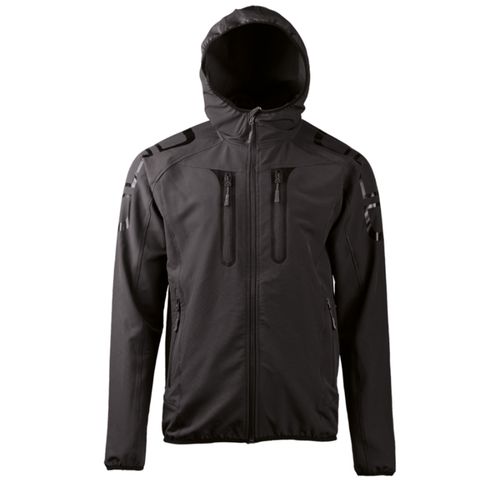 Veste softshell Mil-Tec Flex-Tech Dynamic Force polyester-élasthanne 92/8 déperlante avec capuche