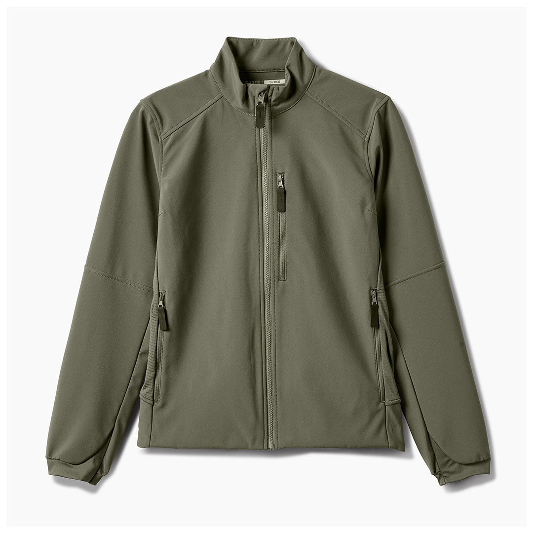 Veste softshell femme 5.11 Tactical Duty en polyester 3 couches 246 g/m² déperlant