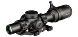 Vortex Pack - Lunette Venom + Montage grossissement 1-6 x 24 mm champ 42 m- 6,67 m à 100 mètres