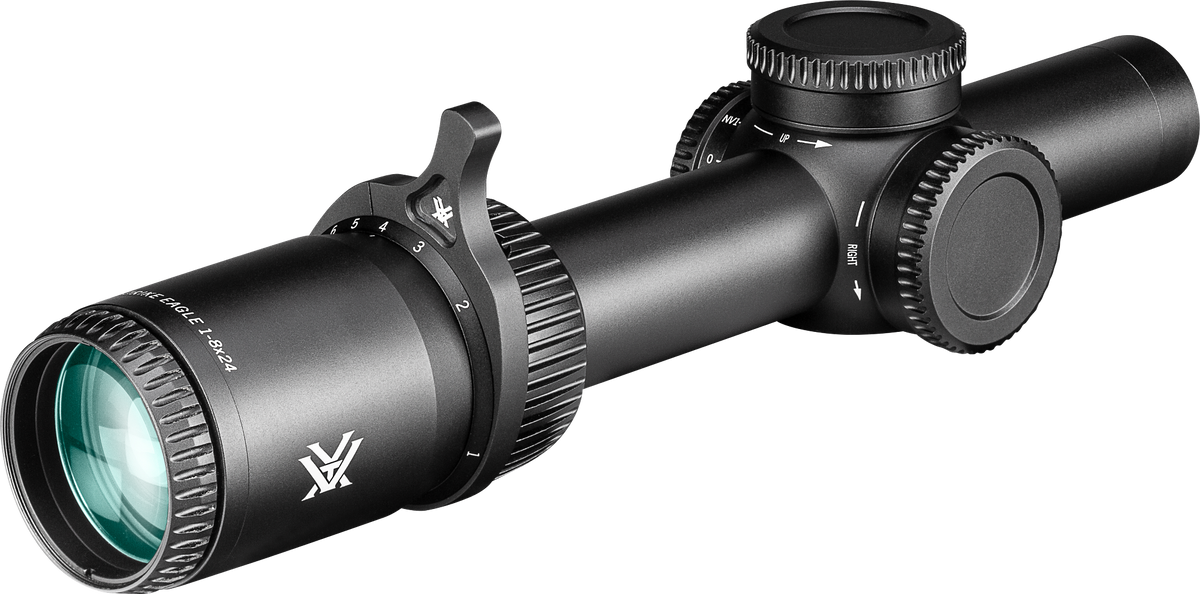 Vortex Strike Eagle 1-8x24 - FFP grossissement 1-8 x 24 mm champ 38,82 m - 4,79 m à 100 mètres