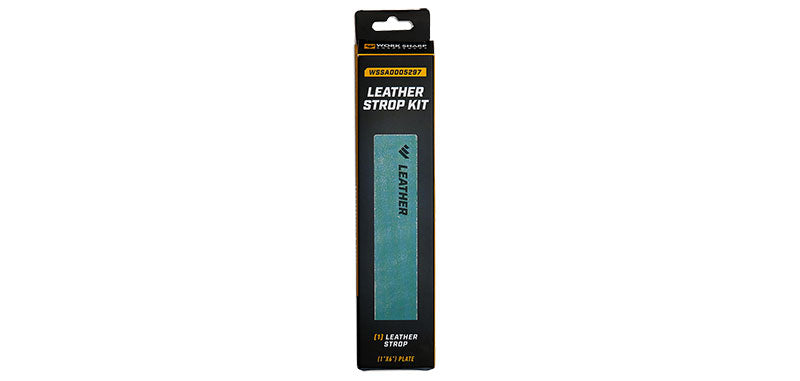 Kit de rodage cuir Work Sharp 1 x 6 pouces avec lubrifiant et composé de polissage