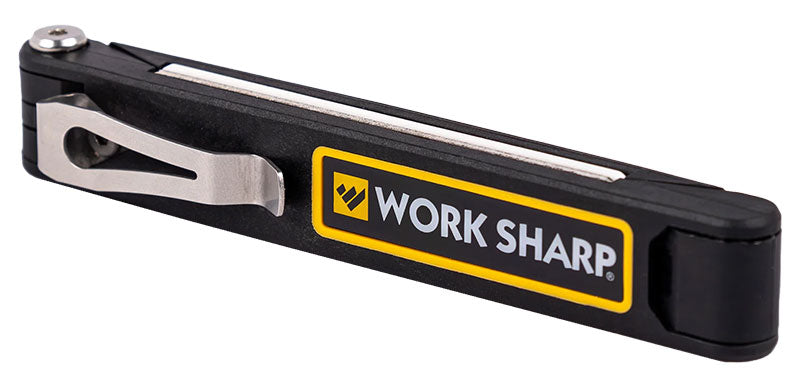 Affûteur de terrain pliant Work Sharp diamant 400 et céramique guides 20 et 25°