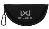 Étui semi-rigide Wiley X à sangle MOLLE et mousqueton métallique à fermeture à glissière