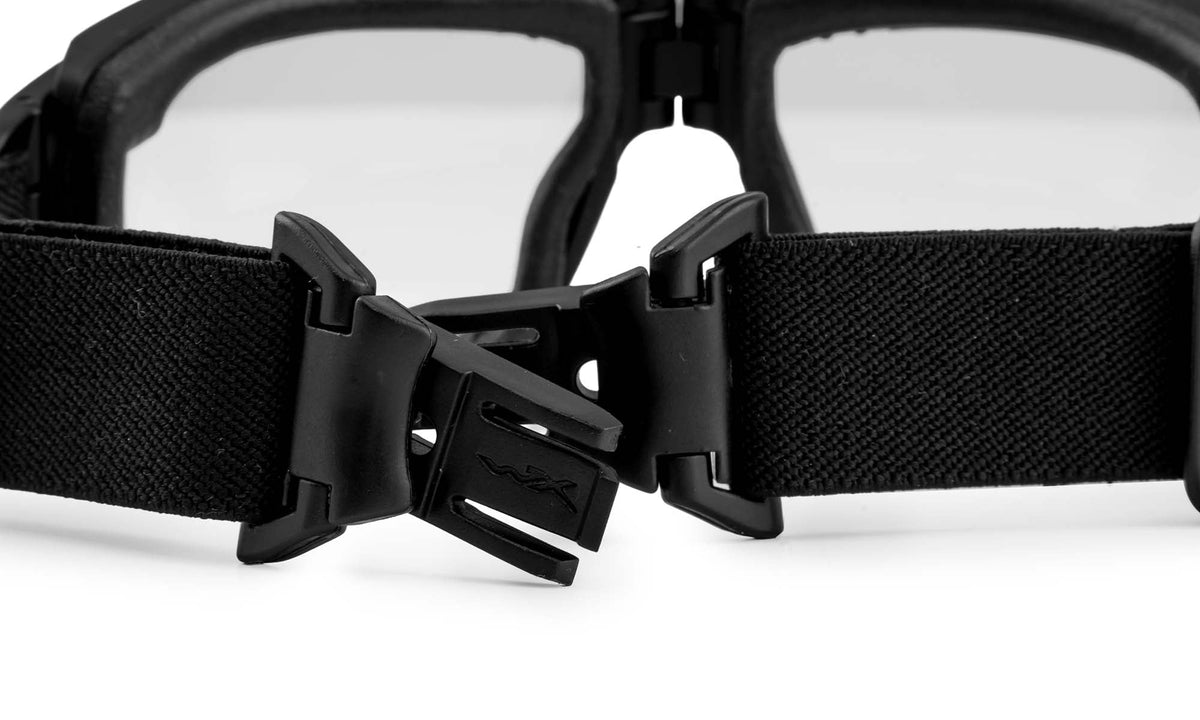 Système de fixation sur rails ARC Wiley X pour masque WX Lynx montage sur casque