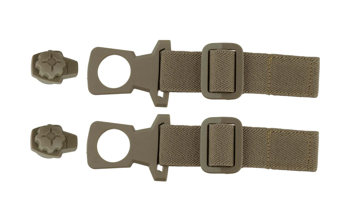 Système de fixation sur casque Wiley X pour masque WX Lynx platines latérales dédiées