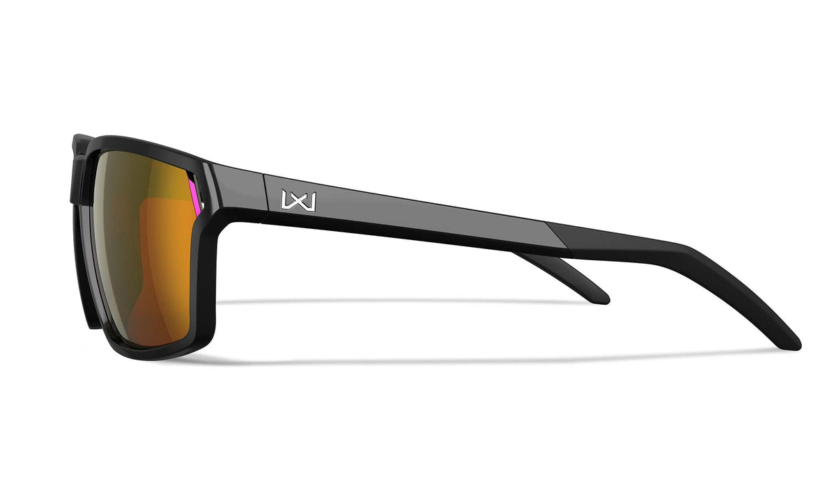 Lunettes de soleil Wiley X WX Sierra verres Captivate norme EN 166 S robustesse accrue