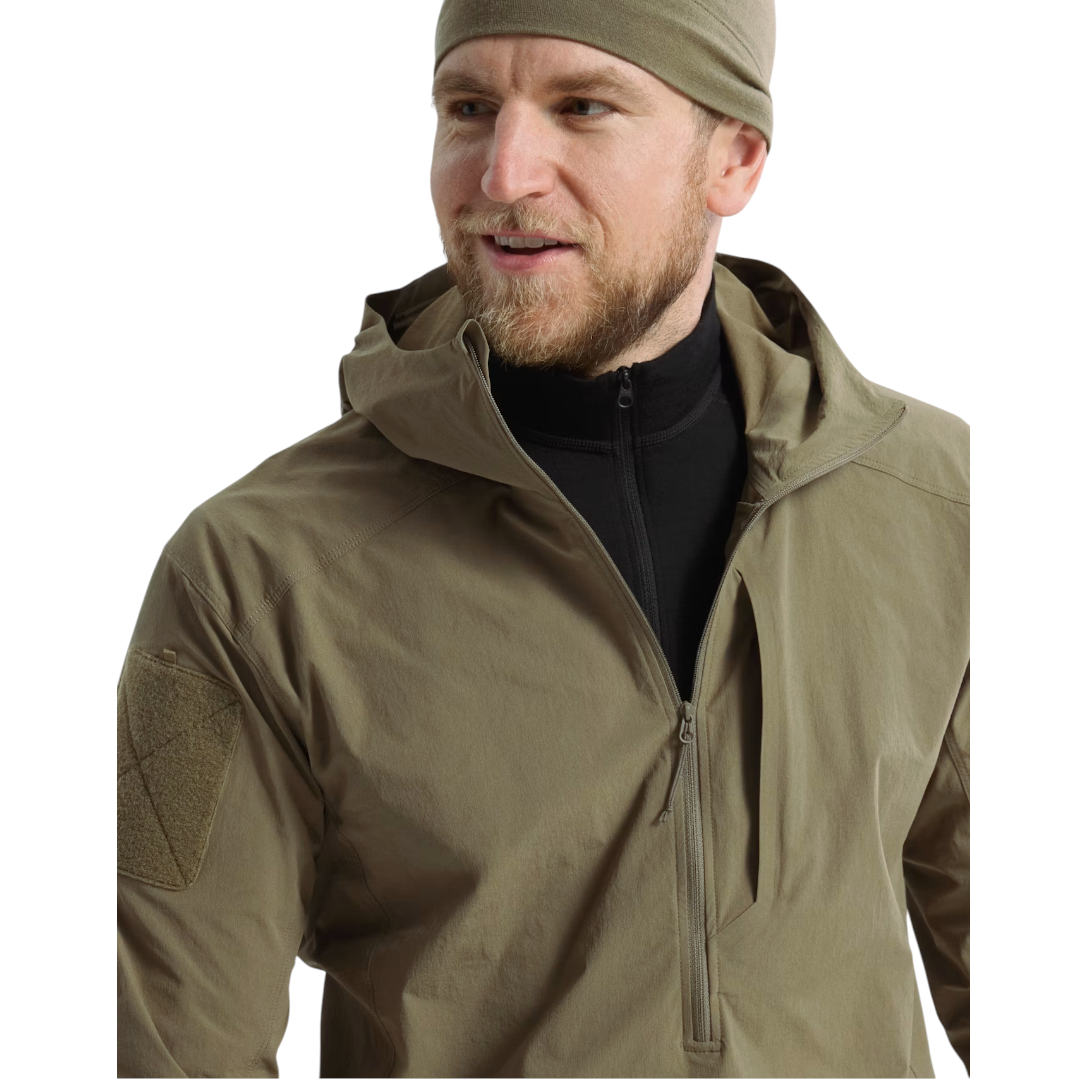 Anorak softshell Arc'teryx Leaf Gamma SL tissu Fortius DW 1.0 extensible 260 grammes