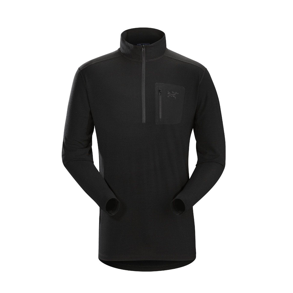 Maillot de corps Arc'teryx LEAF Cold WX Zip Neck AR première couche à quart de glissière