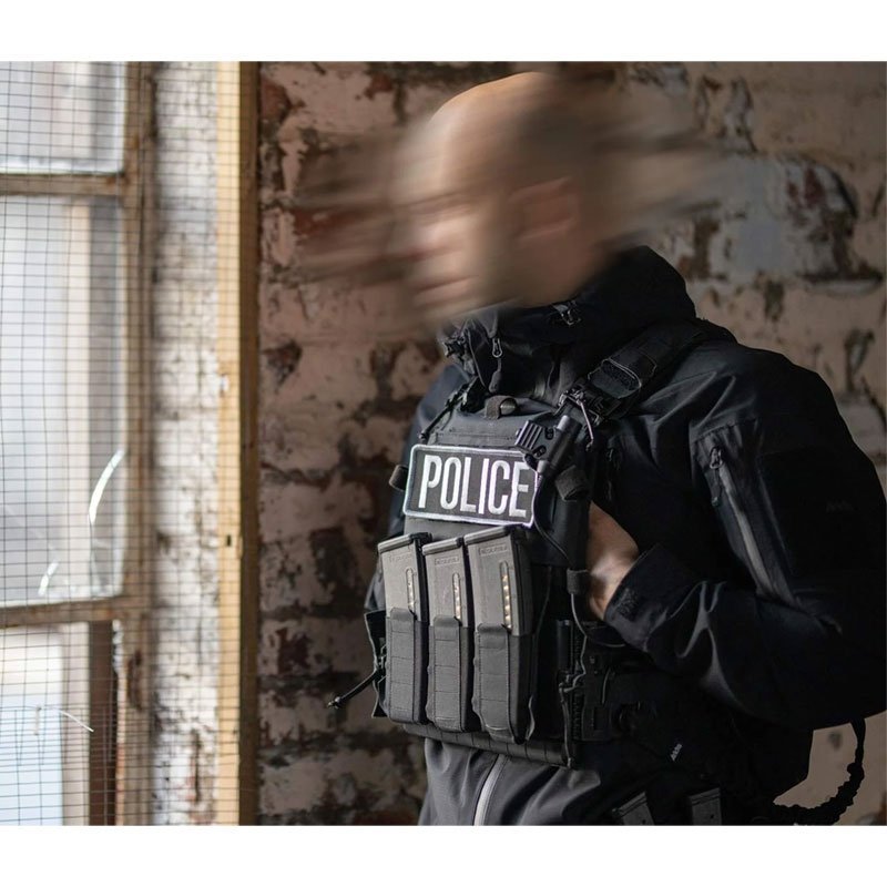 Veste de pluie Arktis A404 Stealth Jacket laminé trois couches Pertex Shield