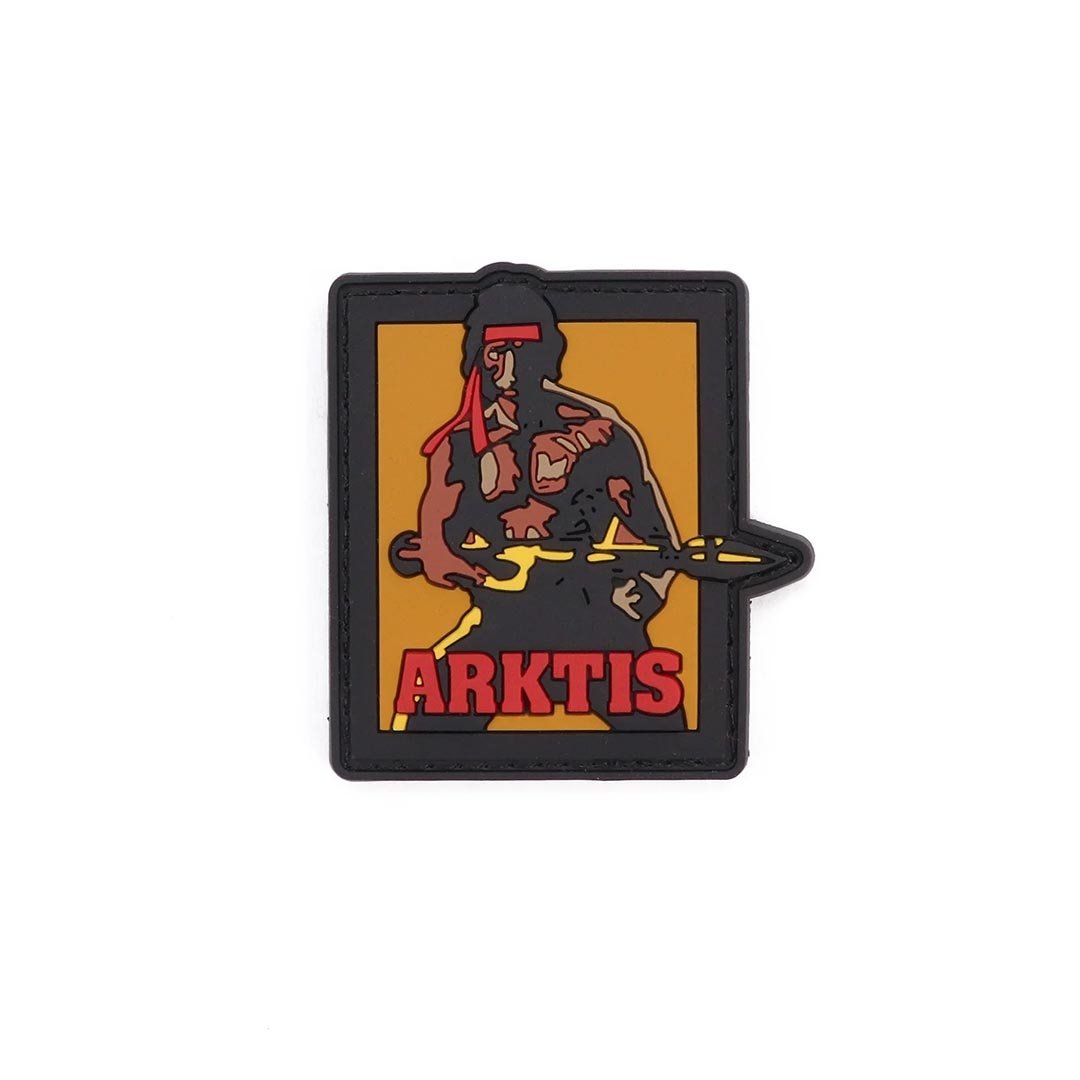 Écusson Arktis First Blood II clin d'œil aux origines de la marque en 1985