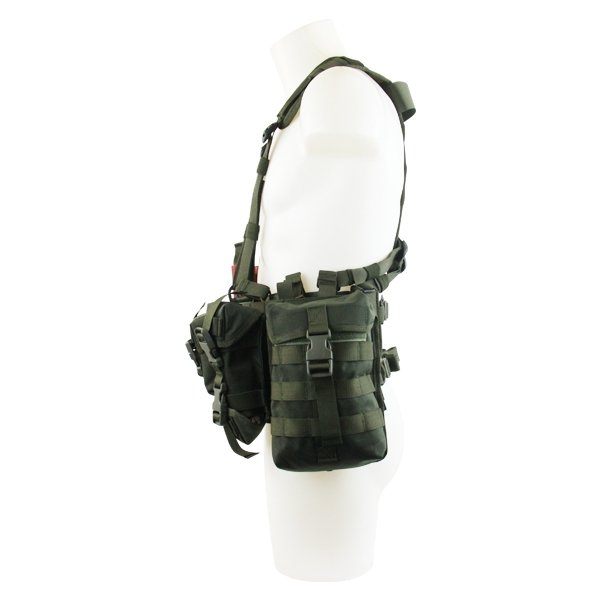 Gilet Arktis V71 Cross Rig AMS modulaire à brelage Yoke et lot de poches