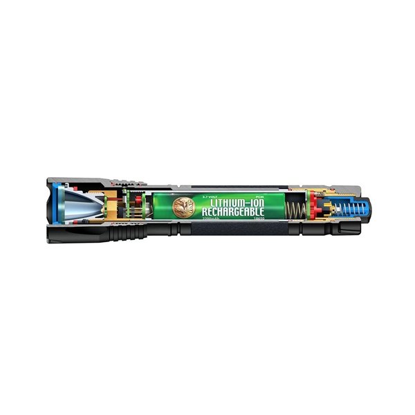 Lampe torche ASP Poly DF rechargeable 440 lumens ANSI à double alimentation