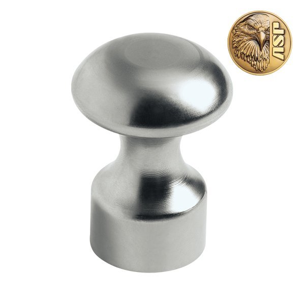 Bouchon arrière ergonomique ASP Leverage Cap Electroless pour bâton Friction-Loc