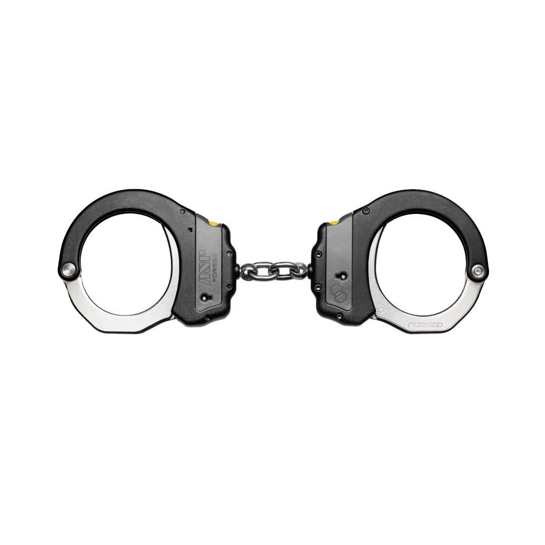 Menottes articulées ASP Ultra Plus Identifier arcs acier un cran traçabilité