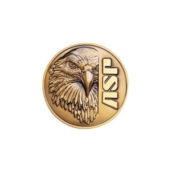Insigne ASP International Trainer Team spécial France, 2 cm de diamètre