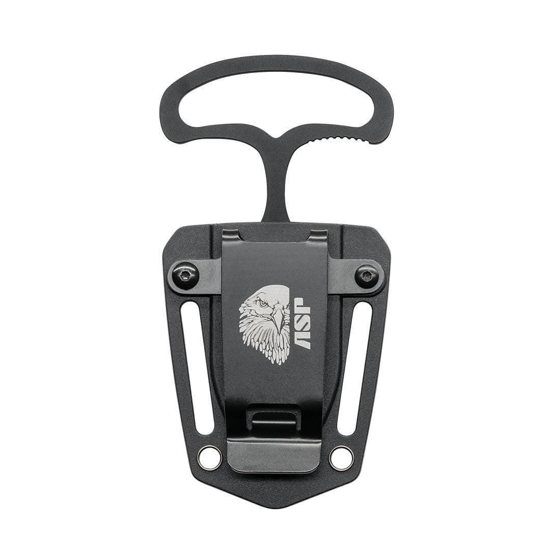 Couteau de poing ASP PDK Push Knife S lame AUS-8 de 5,7 cm avec étui ambidextre
