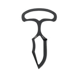 Couteau de poing ASP PDK Push Knife S lame AUS-8 de 5,7 cm avec étui ambidextre