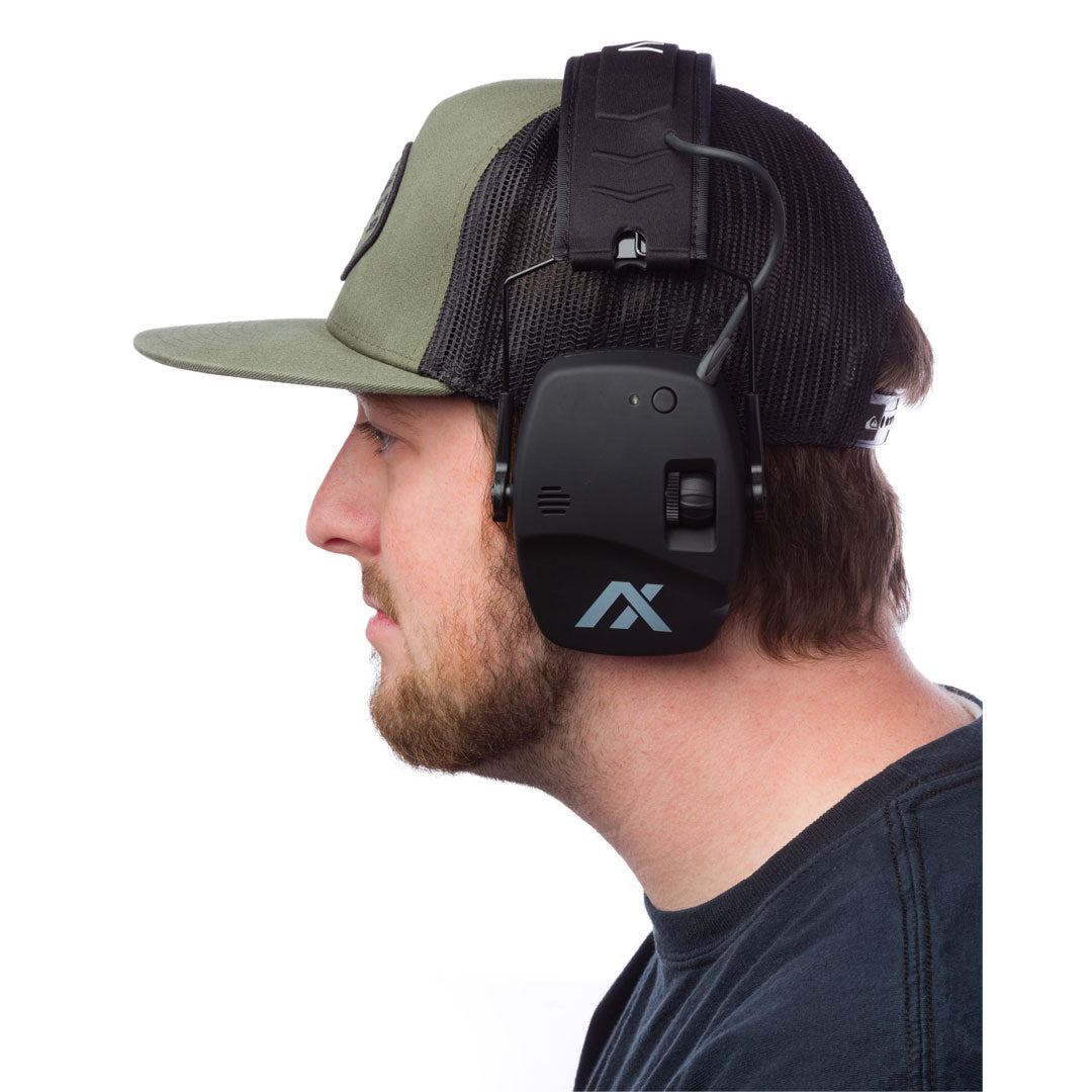 Casque antibruit électronique AXIL TRACKR Blu Bluetooth 5.0 SNR 27 dB EN 352:2020