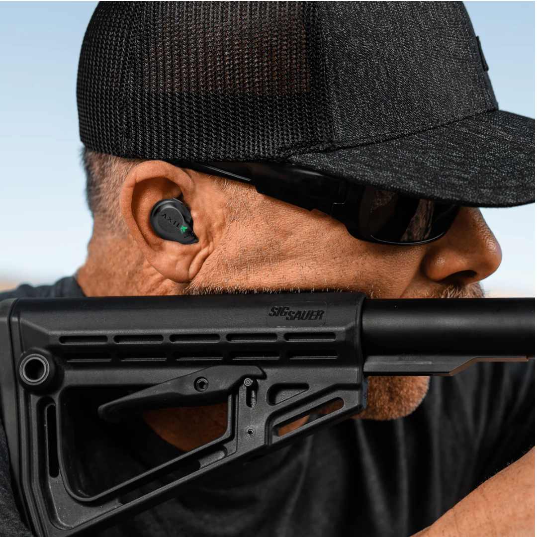 Oreillettes de protection auditive AXIL XCOR PRO 27 à 29 dB SNR Bluetooth 5.2 et appels