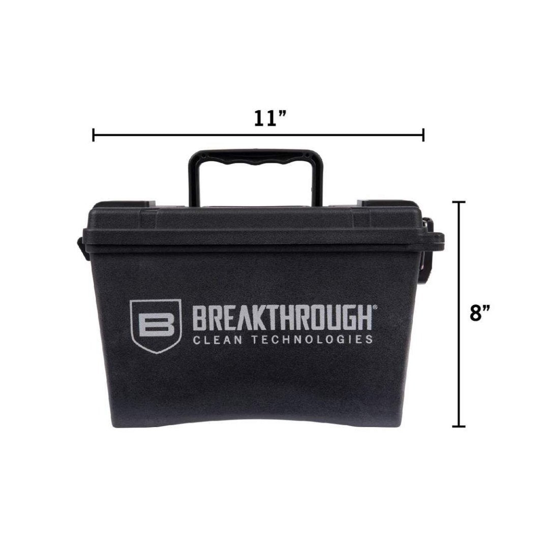 Kit de nettoyage universel Breakthrough en caisse à munitions douze calibres