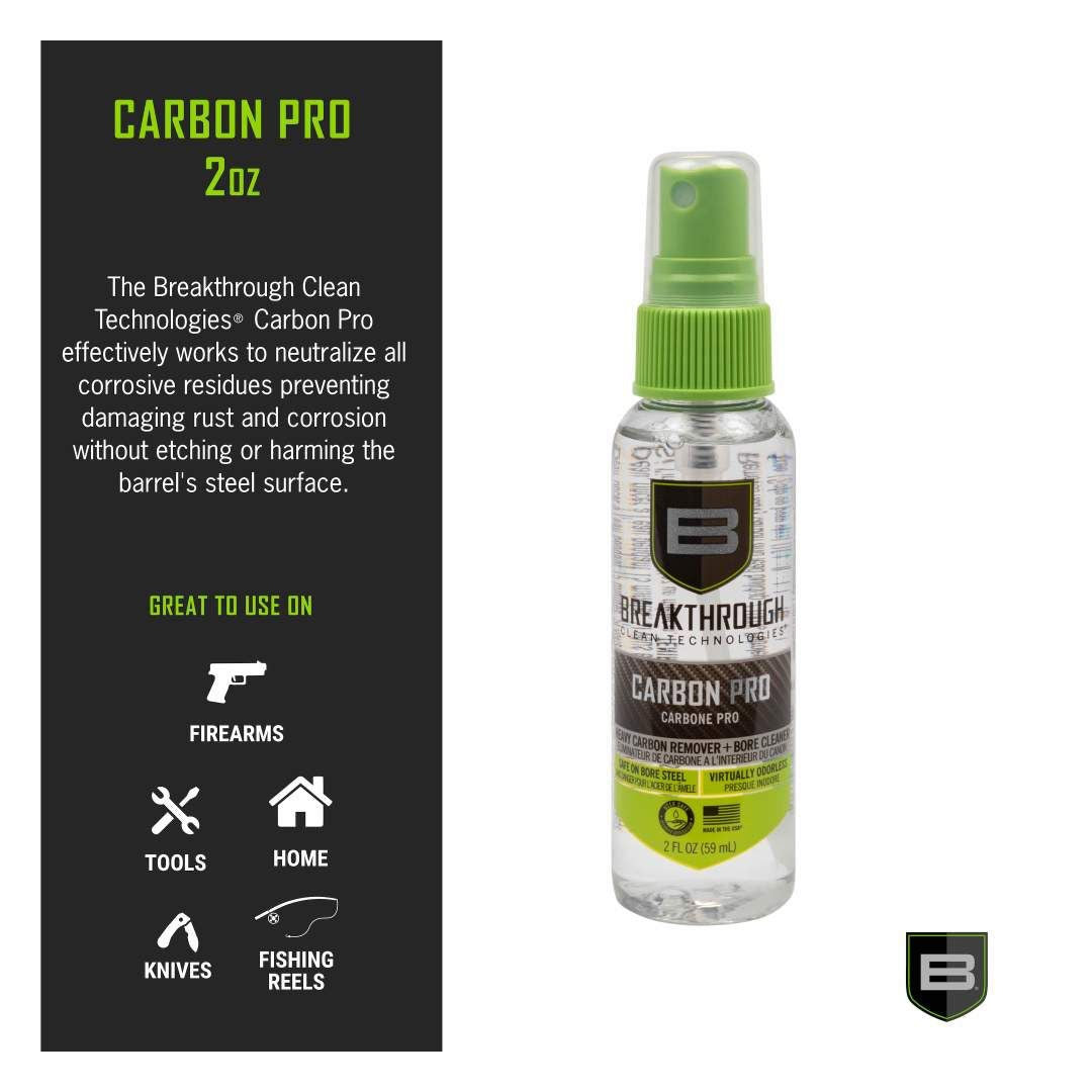 Décalaminant Carbon Pro Breakthrough à base d'eau sans ammoniaque pour canon et chambre