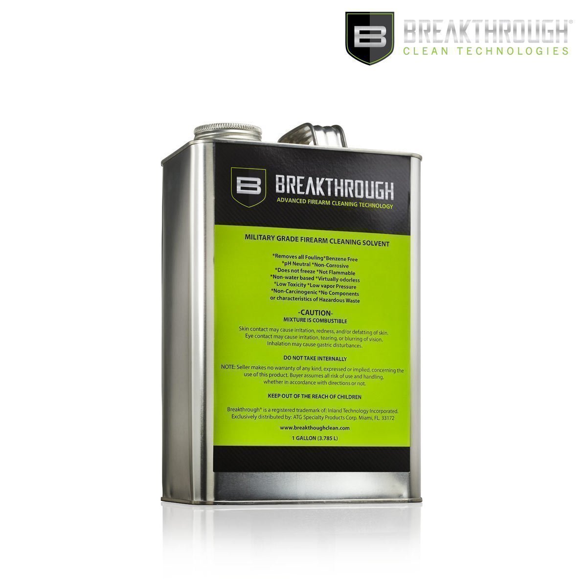 Nettoyant lubrifiant protecteur All-In-One Breakthrough conforme MIL-PRF-63460F Type B
