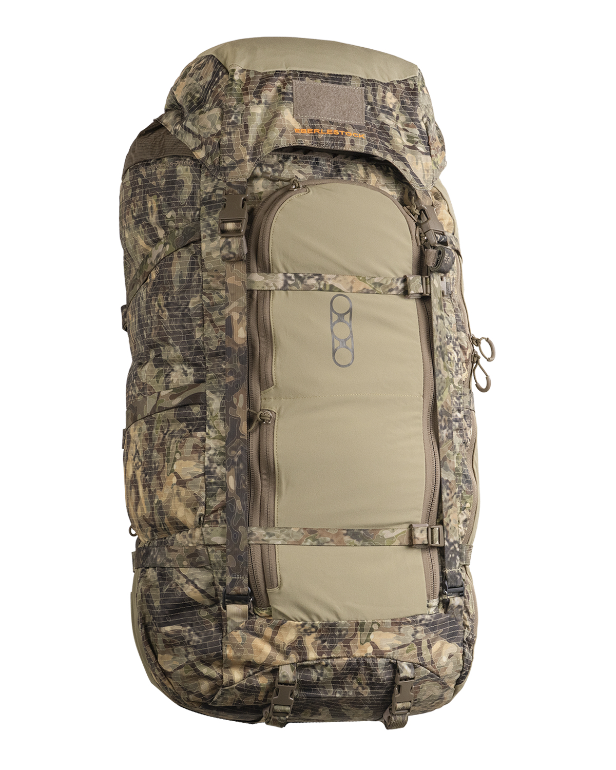 Sac à dos d'attache Eberlestock Brooks 7000 115 L en ripstop 500D avec capot EMOD inclus