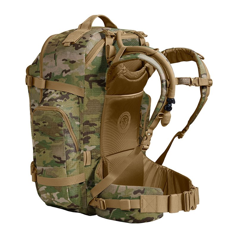 Sac à dos Camelbak BFM 50 L 4 sangles de compression réservoir Crux 3 L 58 x 48 x 38 cm