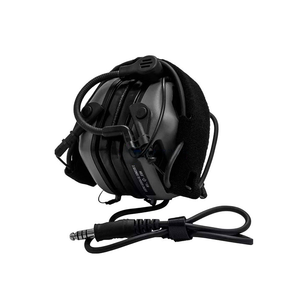 Casque anti-bruit électronique Ares M32-NR MOD 4 microphone déporté et montage rail ARC