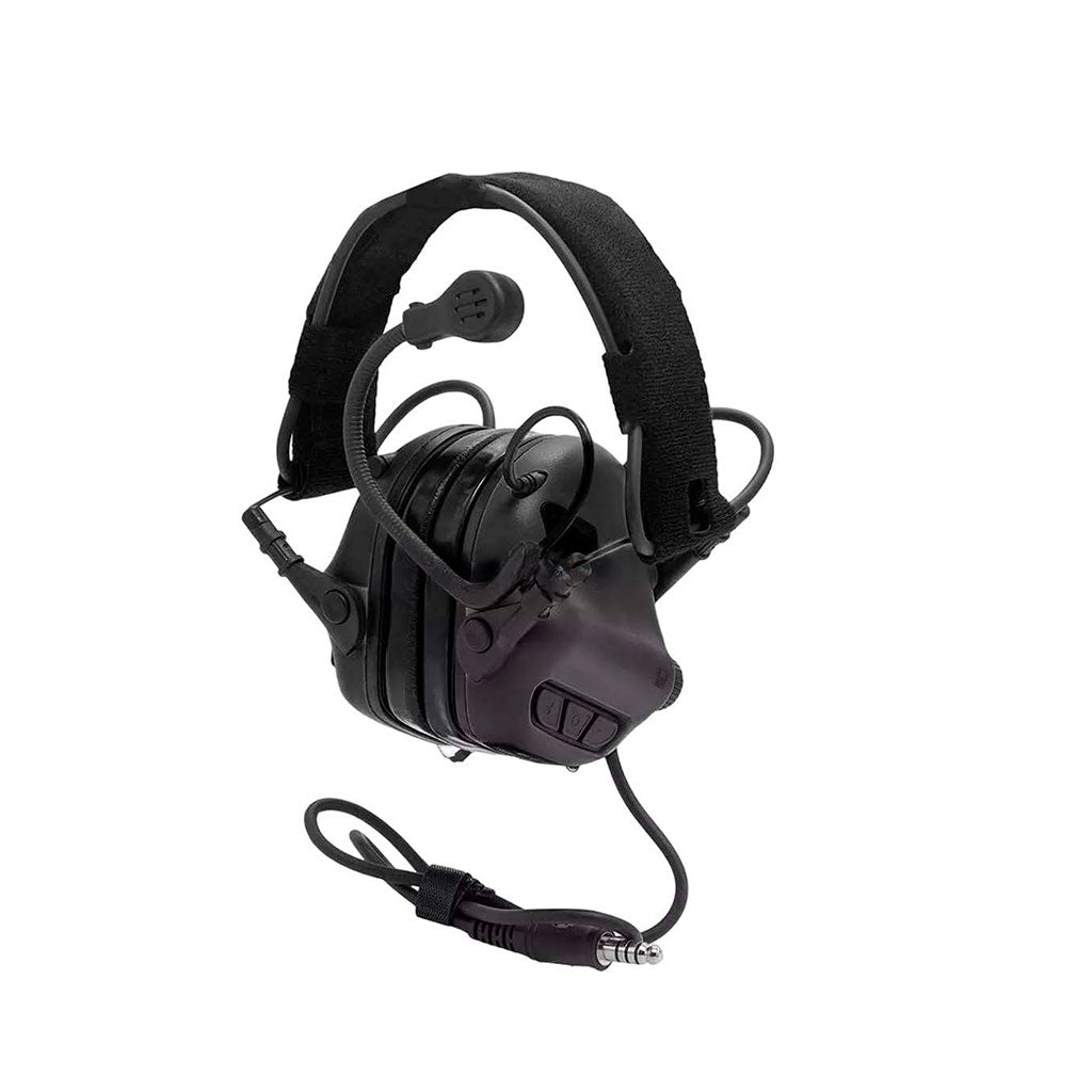 Casque anti-bruit électronique Ares M32-NR MOD 4 microphone déporté et montage rail ARC