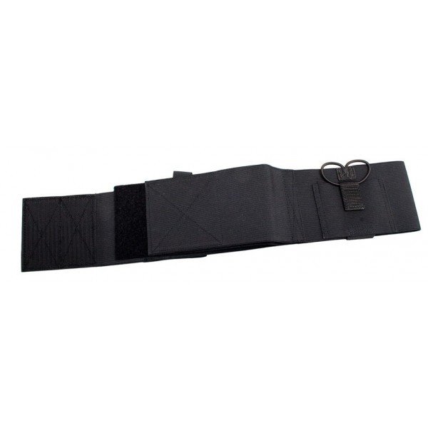 Ceinture élastique Seibuten à port discret pour arme de poing et deux chargeurs