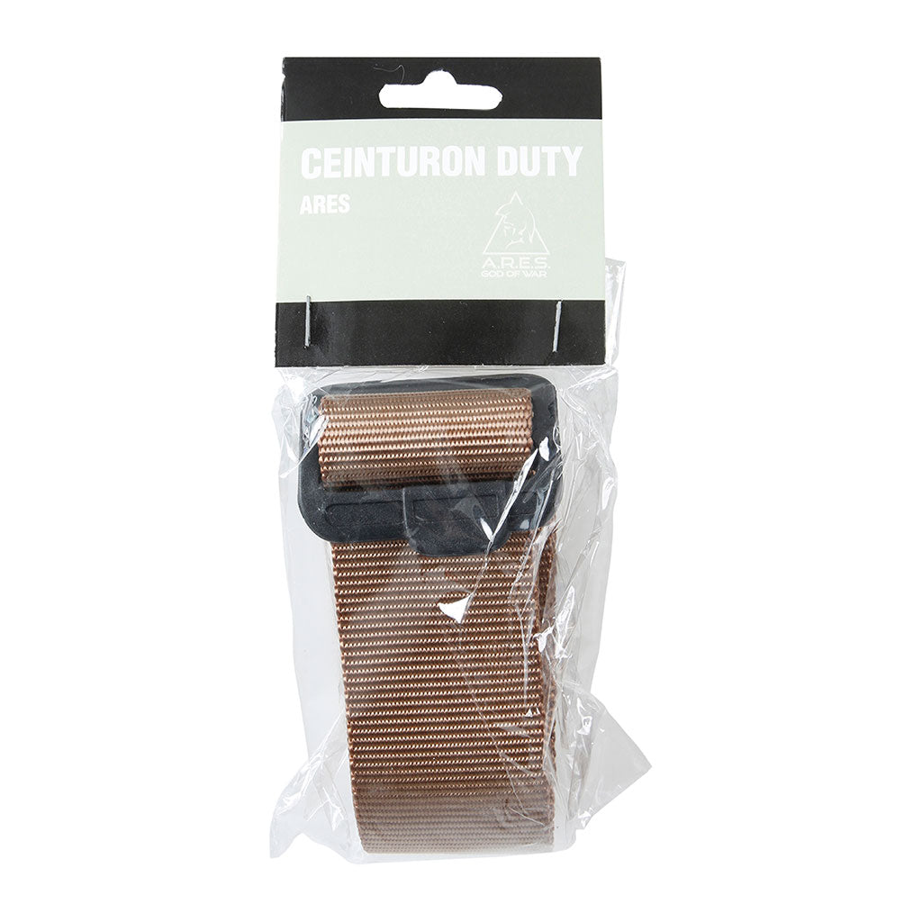 Ceinturon tactique Ares Duty largeur 48 mm longueur 120 cm à boucle synthétique recoupable