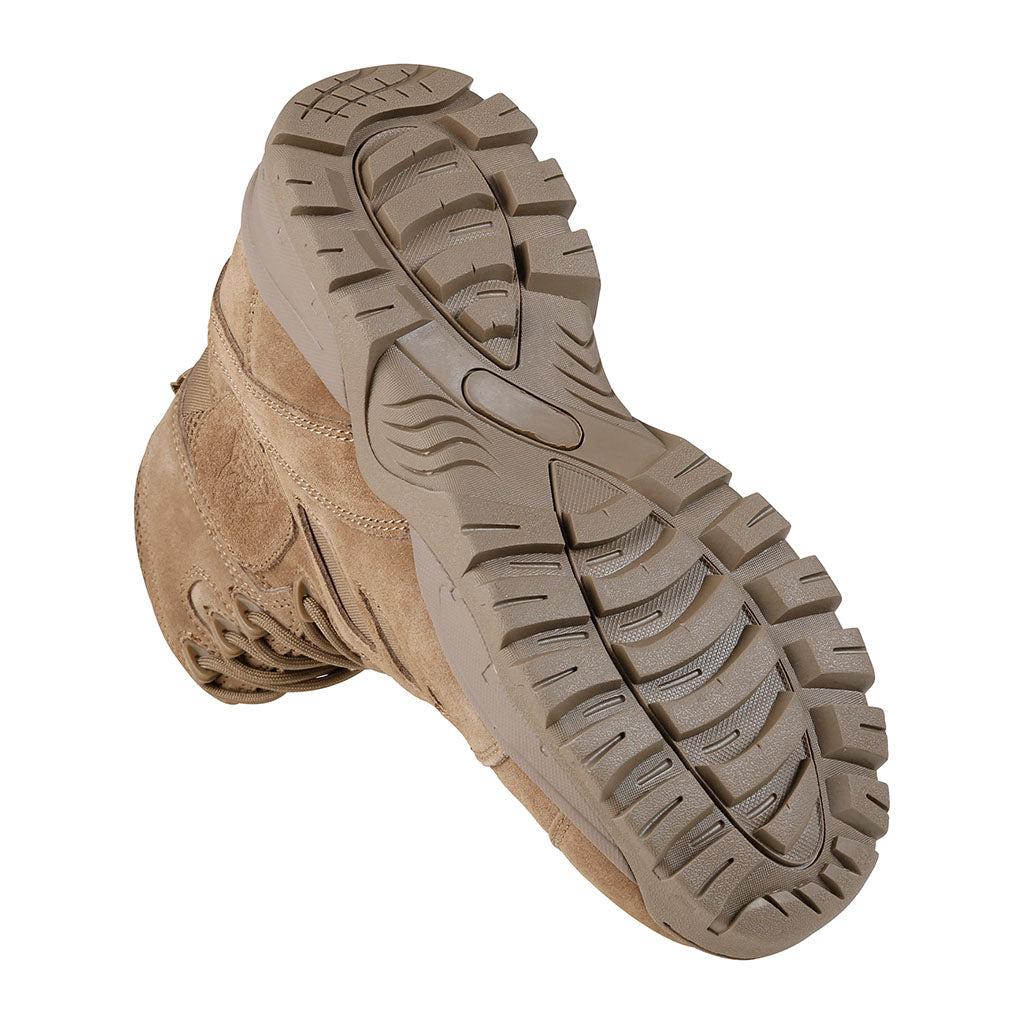 Chaussures de combat Ares SAS 8.0 cuir suédé 1,8 mm et nylon Oxford 900D semelle bi-matière