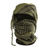 Chèche shemagh Ares, foulard de protection du visage contre la poussière en opération