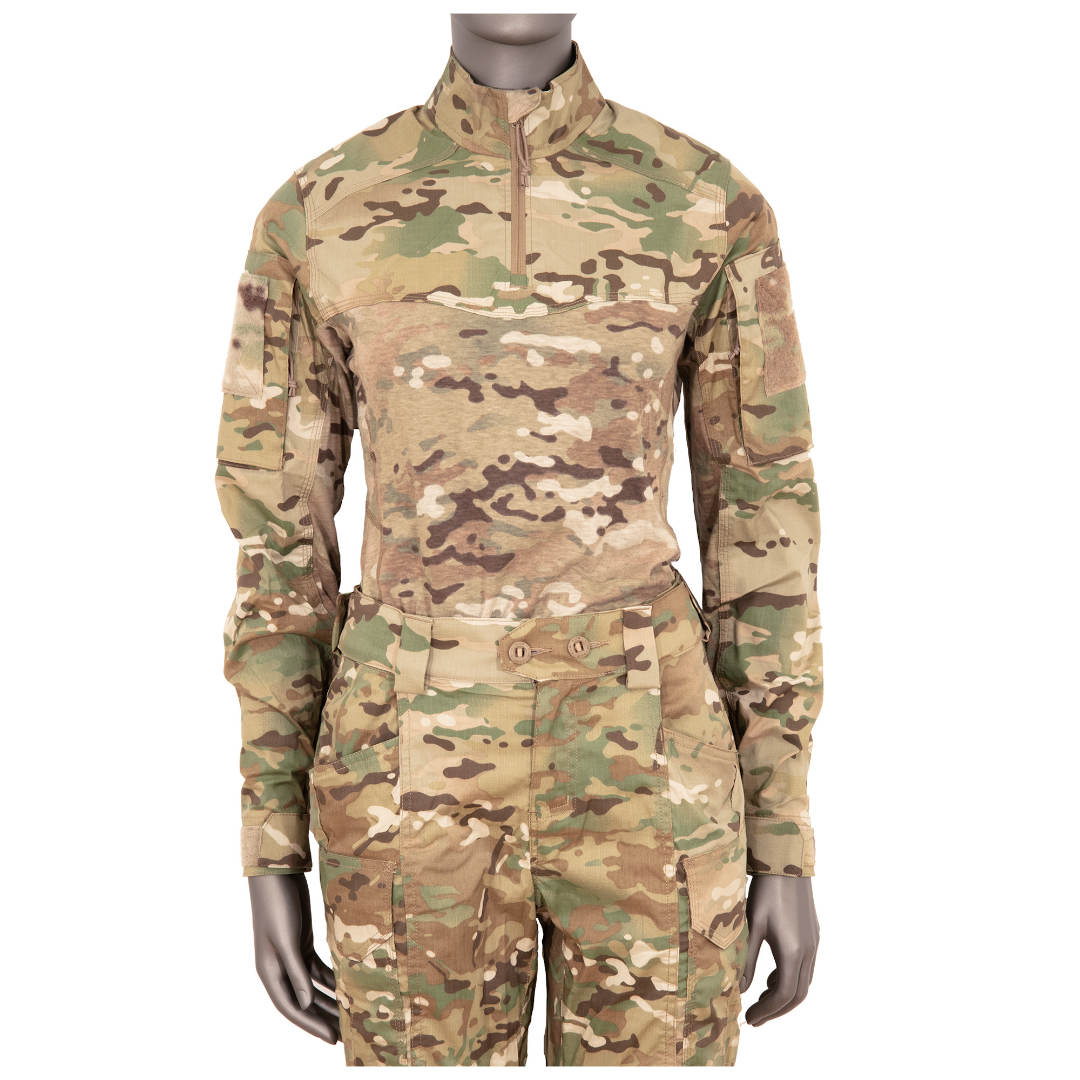Chemise de combat femme 5.11 Tactical Hot Weather en tissu Flex-Tac ripstop 163 g/m²