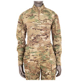 Chemise de combat femme 5.11 Tactical Hot Weather en tissu Flex-Tac ripstop 163 g/m²