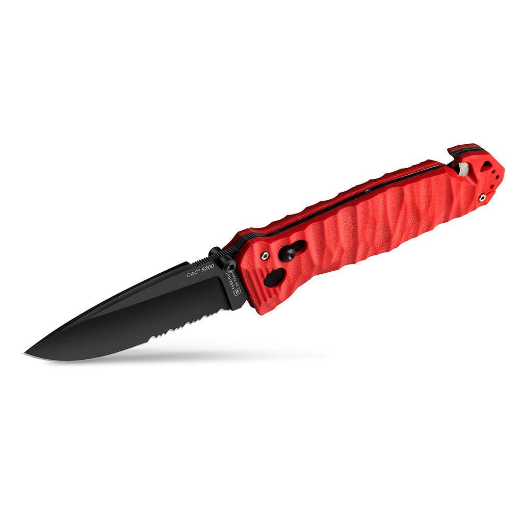 Couteau pliant Ares CAC armée française lame Nitrox brise-vitre et clip réversible