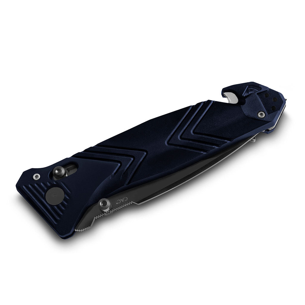 Couteau pliant Ares CAC armée française lame Nitrox brise-vitre et clip réversible