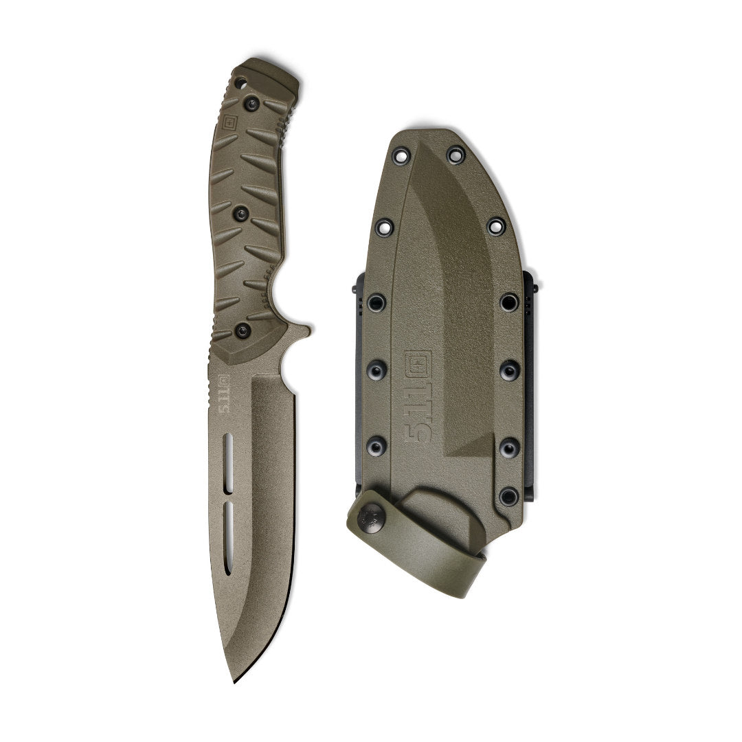 Couteau à lame fixe 5.11 Tactical CFK 7 Peacemaker lame 17,8 cm en acier SCM 435