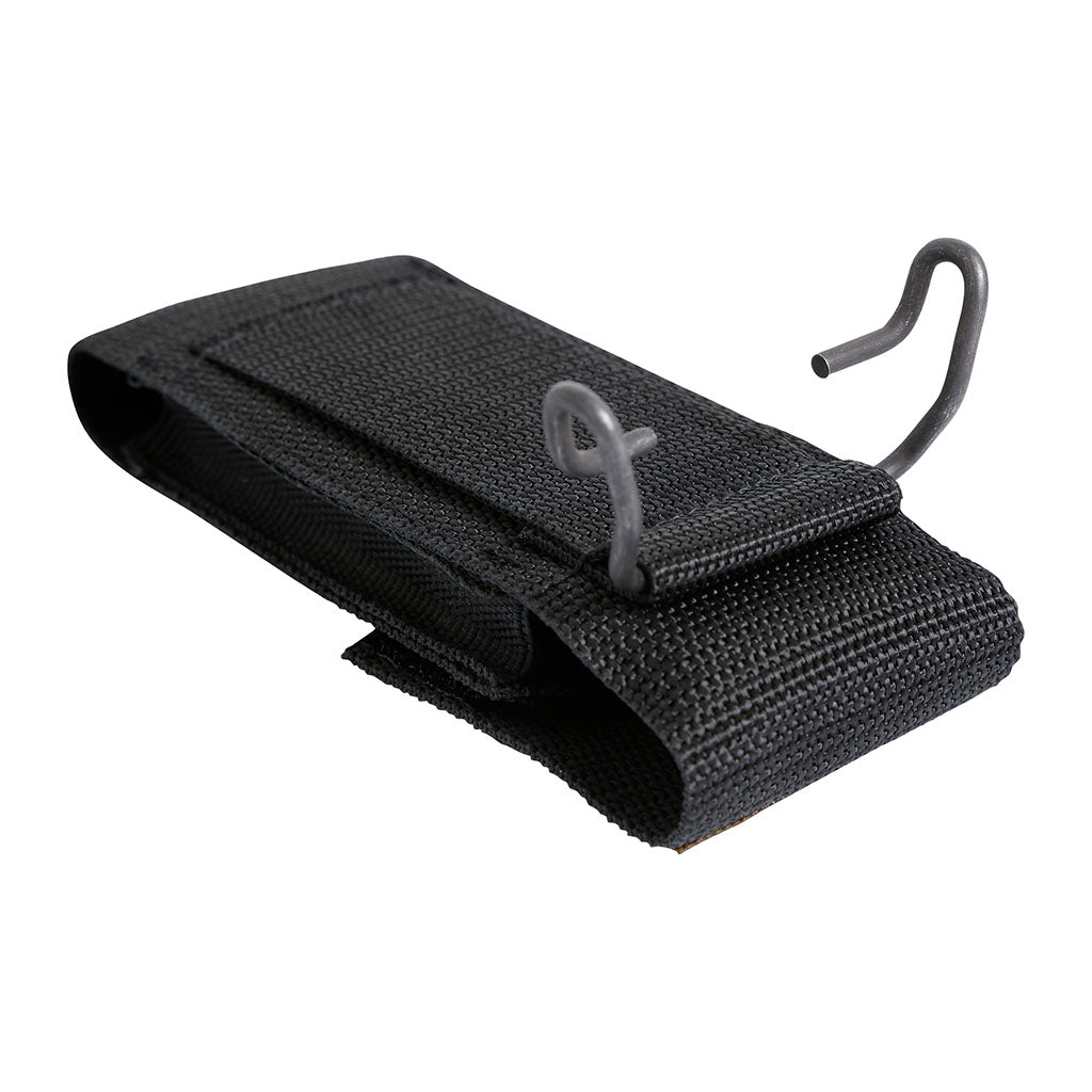 Couteau pliant Ares Sand Warior à lame semi-crantée avec étui de ceinture