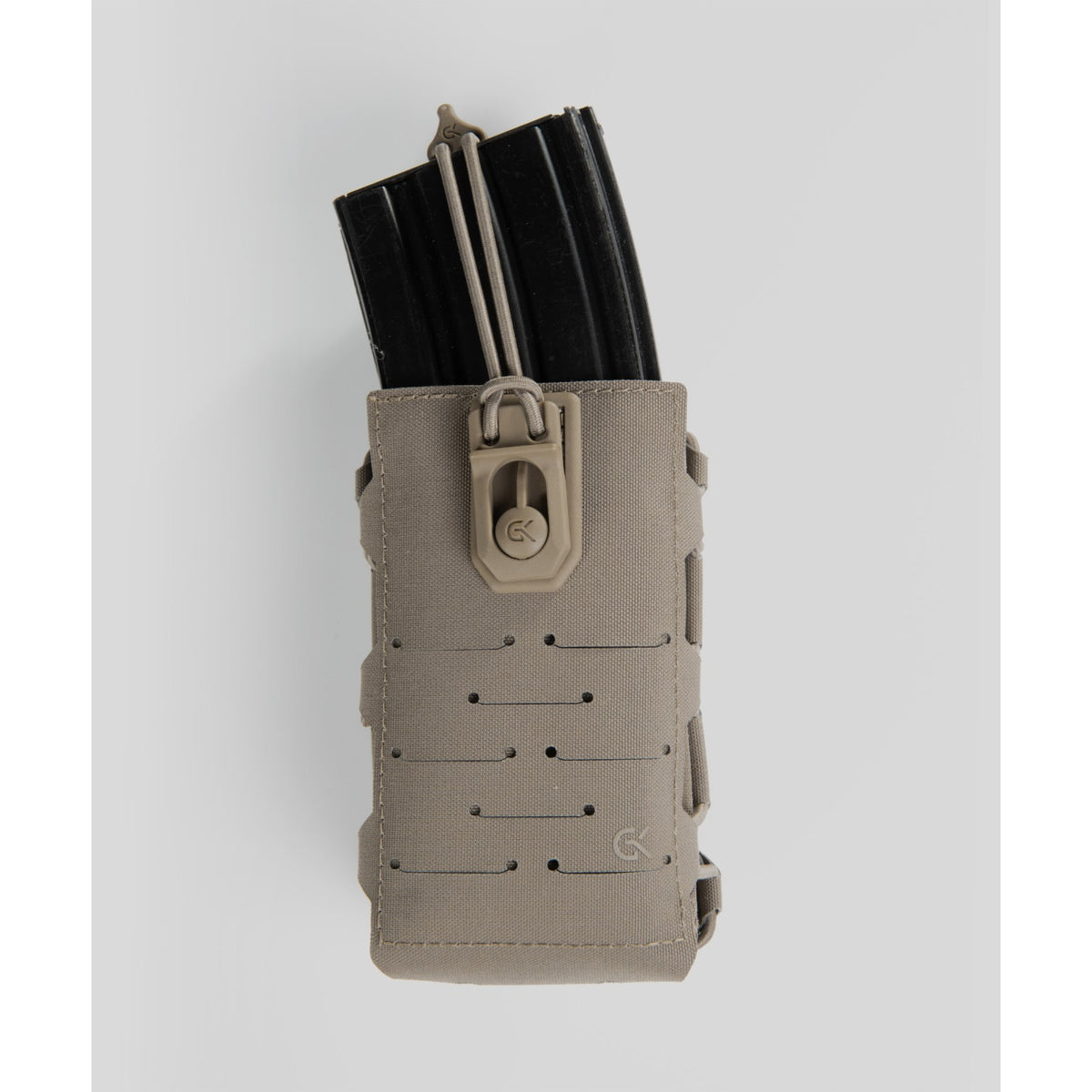 Double porte-chargeur 5.56 superposé GK Dutycall polyamide 500D découpe laser MOLLE