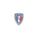 Écusson Police Municipale GK Professional en gomme 105 x 80 mm auto-agrippant