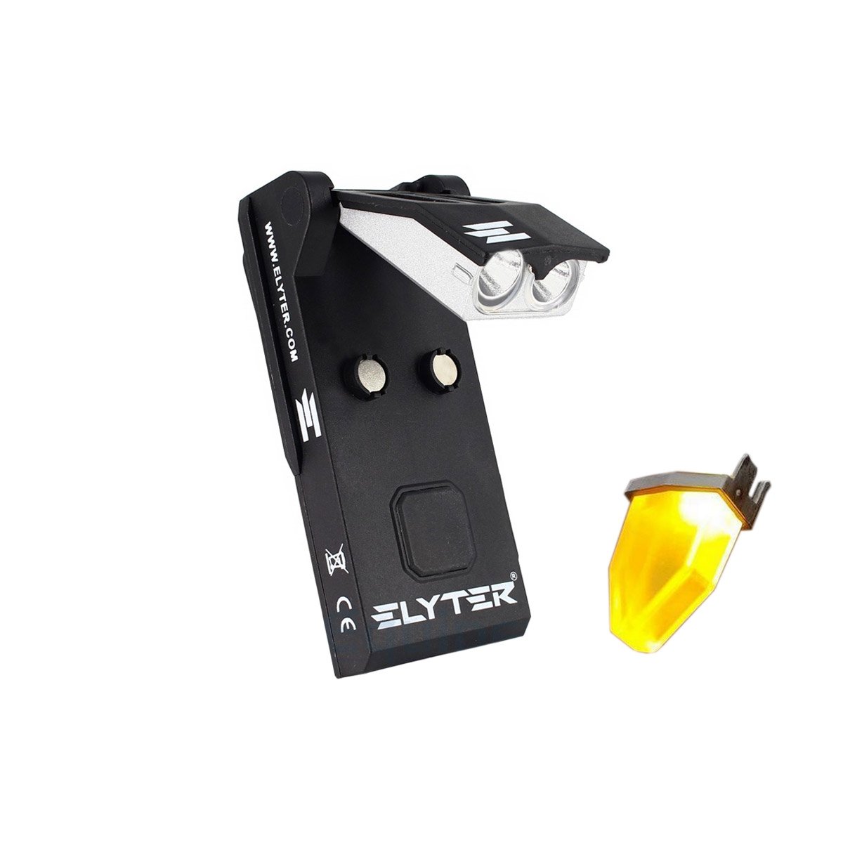 Lampe torche Elyter ML 2 Double rechargeable USB 59 g aimantée et compatible MOLLE