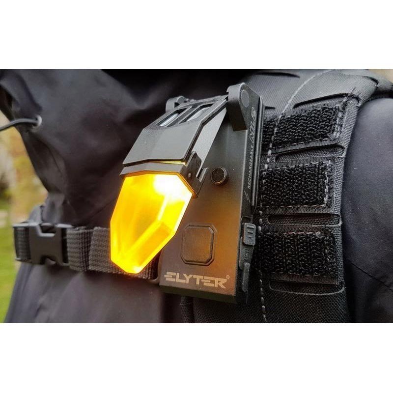 Lampe torche Elyter ML 2 Double rechargeable USB 59 g aimantée et compatible MOLLE