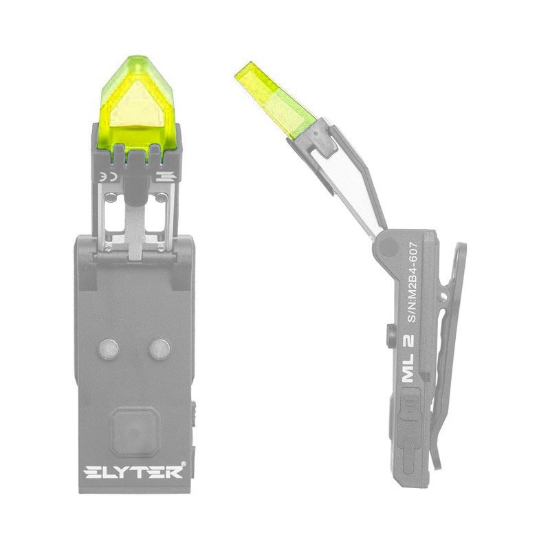 Diffuseur de signalisation Elyter pour lampe ML 2 visible jusqu'à 500 mètres