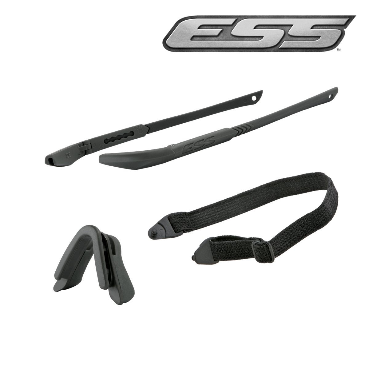 Écran de rechange ESS ICE quatre teintes polycarbonate 2,4 mm ANSI Z87.1