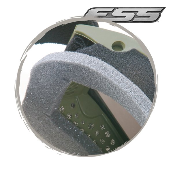 Kit masque balistique ESS Striker Land Ops 2 écrans 2,4 mm certifiés EN 166
