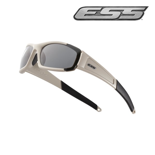 Kit lunettes balistiques CDI Terrain ESS, 2 paires de verres et bandeau élastique